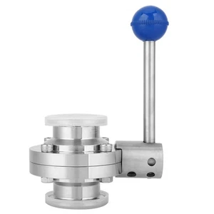 1.5 Inch Lever Type 304 Stainless Steel Sanitary Valve For Water Oil❤ - Picture 1 of 7