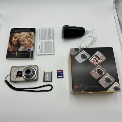 Digitalkamera ► Kodak EASYSHARE M550 12,0 MP Digitalkamera - Dark Grey ◄  OVP - Bild 1 von 4