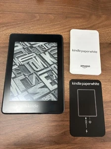 Amazon Kindle Paperwhite 10th Generation 32GB 6-inch Wi-Fi Black No Ads - Picture 1 of 3