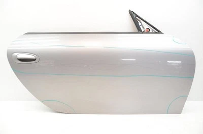 Silver Passenger Right Front Door Assembly Fits 97-04 PORSCHE BOXSTER - Image 1 of 4