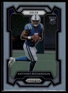 2023 Panini Prizm #343 Anthony Richardson Silver Prizm - Foto 1 di 2