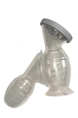 Haakaa Silicone Breast Pump Lot w/Lid Manual Milk Collector Pump Set-AC176 - Image 1 of 4