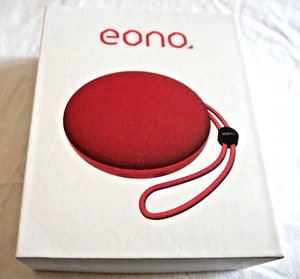 EONO, tragbarer, kleiner Bluetooth Lautsprecher, rot,D10cm, IP67,kabelos,NEU/OVP - Photo 1/3