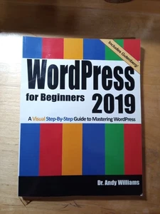 WordPress for Beginners 2019 : A Visual Step-By-Step Guide. Paperback  - Imagen 1 de 3