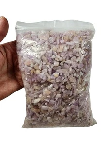 Kunzite Polished Chips 1 Kilo - 2.2lbs - Picture 1 of 1