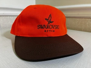 Blaze Orange Hunting Hat Adjustable Cap Hunter Turkey Deer Swarovski BRAND NEW - Picture 1 of 5