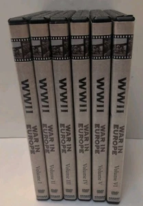 6 Volume DVD Set, WWII: War in Europe, National Archives, 2006 - Picture 1 of 9
