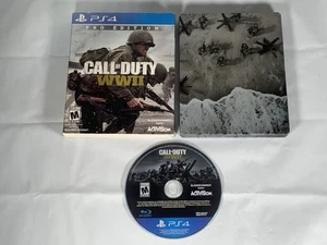Call of Duty WW2 Pro Edition Steelbook (Sony PlayStation 4, PS4) - Picture 1 of 5