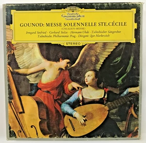 7-1/2ips Deutsche Grammophon  St. Cecilia Mass  Gounod  Markevitch Reel Tape - Imagen 1 de 3