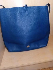 Blaue Michael Kors Handtasche Leder - Bild 1 von 7