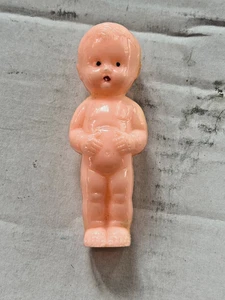 Vintage Best Baby Doll Nude Plastic Small 3,25" Tall Rare Made in USA - Bild 1 von 4