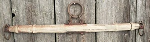 Antique Vintage Wood Evener Bar Double Tree Yoke horse Ox Western Primitive 40” - Picture 1 of 6
