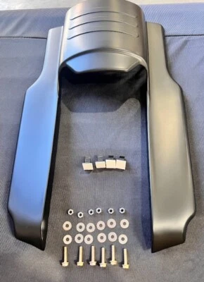 OS&D Advanblack DENIM BLACK 7" REAR FENDER EXTENSION FOR TOURING '96-'08 - Image 1 of 4