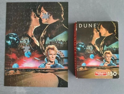 Vintage Waddingtons Jigsaw Puzzle 150 pieces featuring Sting - 2 pieces missing - Image 1 of 4
