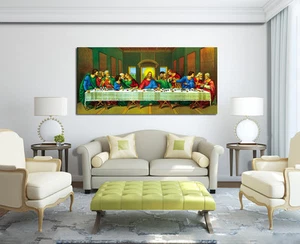 3D Last Supper Wall Stickers Vinyl Murals Wall Print Decal Deco Art AJ STORE AU - Picture 1 of 6