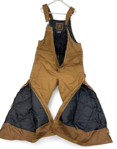 Walls Insulated Canvas Men’s Overalls Bib Utility Carpenter Size XL 46 x 28 - Picture 1 of 9