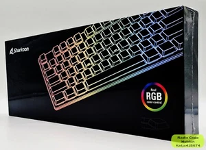 Sharkoon PureWriter RGB Gaming-Tastatur TKL Schwarz Deutsch QWERTZ NEU & OVP - Bild 1 von 3