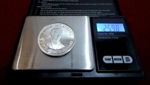 AMERICA SUR - 20 PESOS 1977 - PLATA 925 - KM# 38 - ORIGINAL - PROOF.- ESCASA. - Imagen 1 de 2