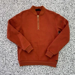 Scotch Soda Sweatshirt 1/4 Zip Mens Large Streetwear Sweater - Picture 1 of 5