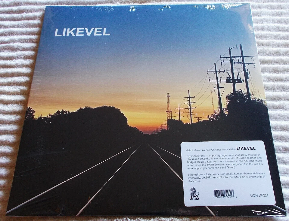 LIKEVEL - THE GOLDEN PARROT TEA ROOM CHICAGO DUO ETHEREAL FOLK PSYCH ROCK BLK LP Foto 1 de 1