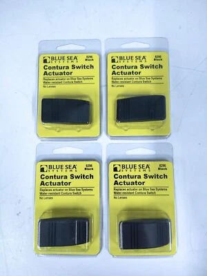 -NEW- Blue Sea Systems 8296 , Contura Actuator Switch - 4 Pack - Image 1 of 4