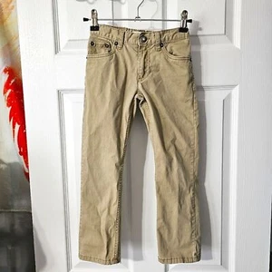 Boys Levi's 511 Khaki Slim Pants - Size 6 - Picture 1 of 15