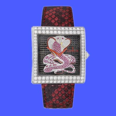 Reloj Corum Buckingham Cobra Oro Blanco 18K con Diamantes, Diamantes Negros, Rubíes Foto 1 de 4