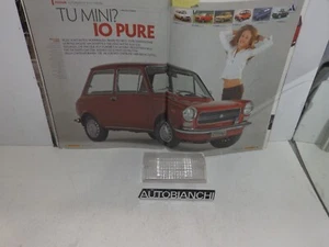 AUTOBIANCHI A. 112 1° SERIE DEL 69 - TRASPARENTE FANALE ANTERIORE SX STARS - Imagen 1 de 3