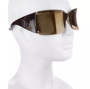 Christian DIOR Sunglasses PARABOLE 2 Oversized Mask Bronze Brown 2000s - Bild 1 von 14