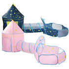 New 3pcs Baby Tent Kid Crawling Tunnel Play Tent Indoor Children Toddler Toy Ba