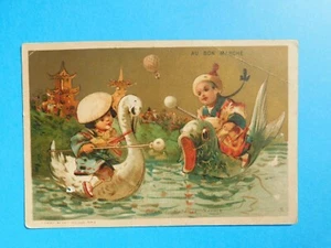 Chrom Au Bon Marché. SEESCHLACHT - Format 11 x 7,5 cm. SIRVEN - Bild 1 von 1