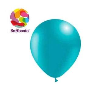 Balloonia 12" Turquoise Birthday & Wedding Party Decoration Latex Balloons 100ct - Picture 1 of 1