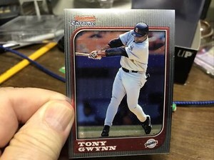 1997 Bowman Chrome #91 Tony Gwynn San Diego Padres HOF