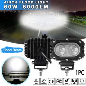 4inch 6000LM LED Work Pods Light Bar Spot Truck Offroad 4WD Driving Fog Light - Picture 1 of 9