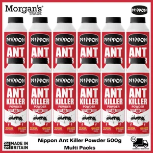 Nippon Ant Killer Powder 500g Fast Acting Insect Pest & Ant Control Multi Packs - Picture 1 of 10