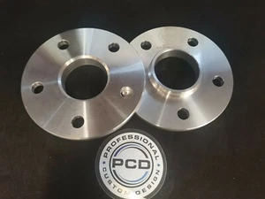 5x112 Hubcentric Spacers AUDI 57.1CB To 66.5CB 10mm & 15mm wheel spacers + Bolts - Picture 1 of 3