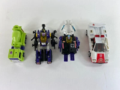 VTG Transformers G1 Fire Chief, Mixmaster, Shrapnel - Image 1 of 4