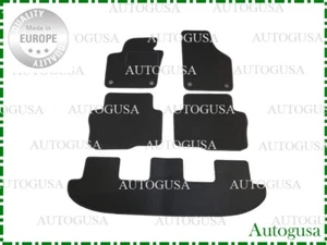 NEW LHD CAR FLOOR MATS FOR SEAT ALHAMBRA 7 SEATS 10-20 VELOUR CARPET LINERS RUGS - Picture 1 of 7