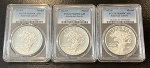 2023-P American Liberty Silver Medal PCGS PF 69 DCAM 1 Oz .999 - Picture 1 of 7
