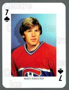 2008-09 Swedish Ice Hockey Playing Card #20 Mats Naslund