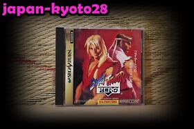 Street Fighter Zero Sega Saturn SS Japan  Good Condition