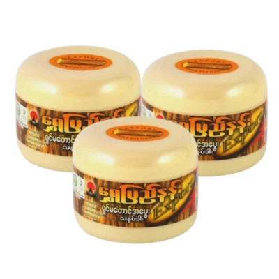 3x MYANMAR TANAKA THANAKA Powder 100%Original Reduce acne Dark spots Melasma 50g - Image 1 of 4