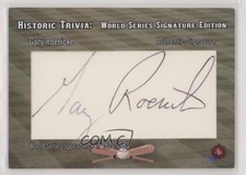 2022 Historic Trivia: World Series Signature Edition /3 Gary Roenicke Auto