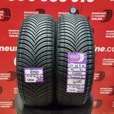 2x 215 65 R16 102V XL Kleber Quadraxer All Season 6.2/5.6mm Ref. 13434 - Bild 1 von 4
