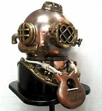 18'' Full Size Handmade Mark V Diving Divers Helmet Scuba Morse Deep Sea Boston 