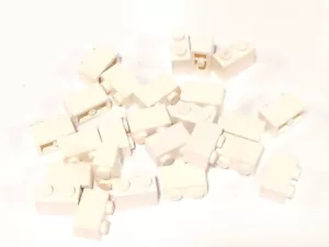 LOTTO MATTONCINI BIANCHI LEGO / DIMENSIONI 1x2 / quantità 25x / parte #3004 / elemento #4613964 - Foto 1 di 2