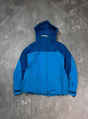 Marmot Gore Tex Pro Jacket Outdoor Blue Ski GTX Extreme Gorcope Y2K Men's M - Image 1 of 4