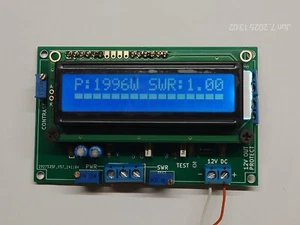 SWR RF MIERNIK LCD ZE ZŁĄCZEM KIERUNKOWYM DO HF - Zdjęcie 1 z 8