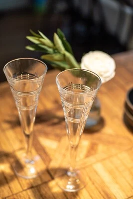 Reed And Barton Hudson Toasting Flutes - Image 1 of 3