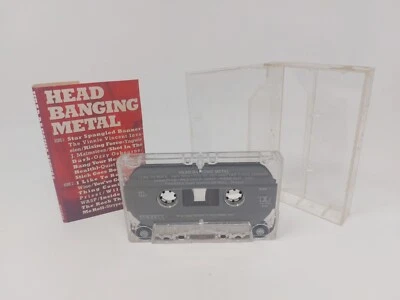 Head Banging Metal Cassette Tape Ozzy Quiet Riot Krokus Judas Priest Stryper - Image 1 of 3